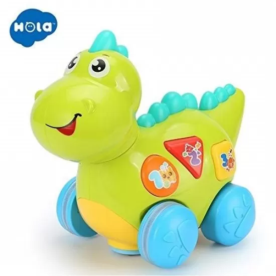 Jucarie interactiva Baby Dinozaur cu miscari, melodii si lumini