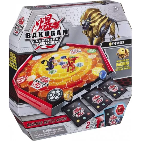 Arena de lupta Bakugan Armored Alliance cu figurina Hydorus inclusa Arena de lupta Bakugan Armored Alliance cu figurina Hydorus inclusa