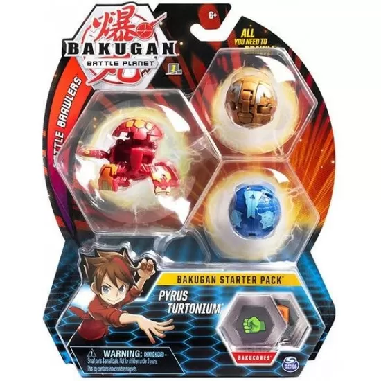 Set de joaca Bakugan Start Pyrus Turtonium Set de joaca Bakugan Start Pyrus Turtonium
