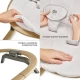 Balansoar bebelusi 2 in 1 cu spatar reglabil si plasa protectie insecte Kinderkraft Elsu Balansoar bebelusi 2 in 1 cu spatar reglabil si plasa protectie insecte Kinderkraft Elsu