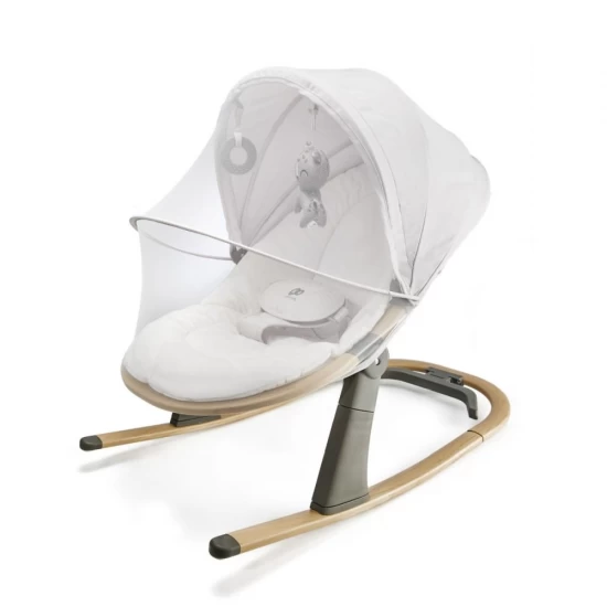 Balansoar bebelusi 2 in 1 cu spatar reglabil si plasa protectie insecte Kinderkraft Elsu Balansoar bebelusi 2 in 1 cu spatar reglabil si plasa protectie insecte Kinderkraft Elsu