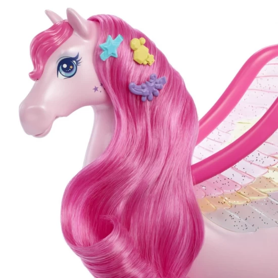 Calut Pegasus Barbie cu accesorii Calut Pegasus Barbie cu accesorii