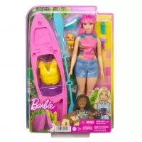 Papusa Barbie Camping Daisy cu accesorii