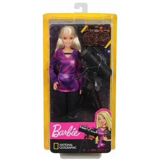Papusa Barbie Astrolog cu telescop Papusa Barbie Astrolog cu telescop