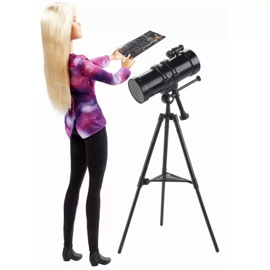 Papusa Barbie Astrolog cu telescop Papusa Barbie Astrolog cu telescop