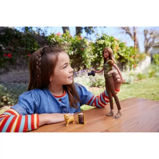 Papusa Barbie Aventura in savana Papusa Barbie Aventura in savana