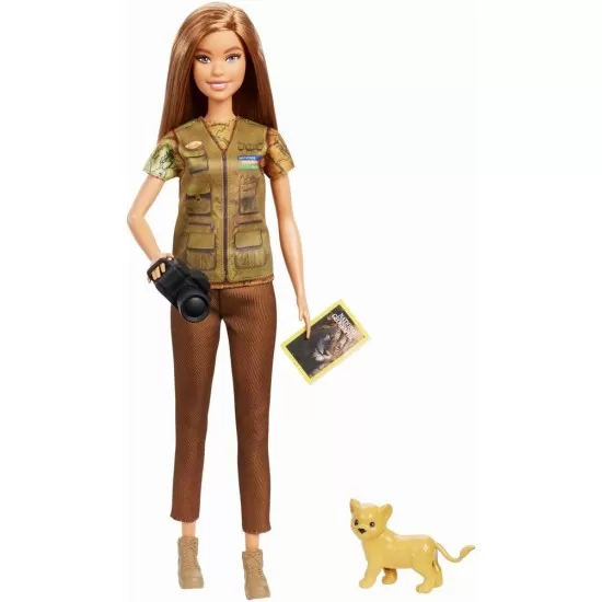 Papusa Barbie Aventura in savana Papusa Barbie Aventura in savana