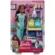 Set Barbie Cariere cu papusa doctor pediatru Set Barbie Cariere cu papusa doctor pediatru