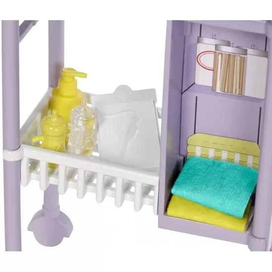 Set Barbie Cariere cu papusa doctor pediatru Set Barbie Cariere cu papusa doctor pediatru