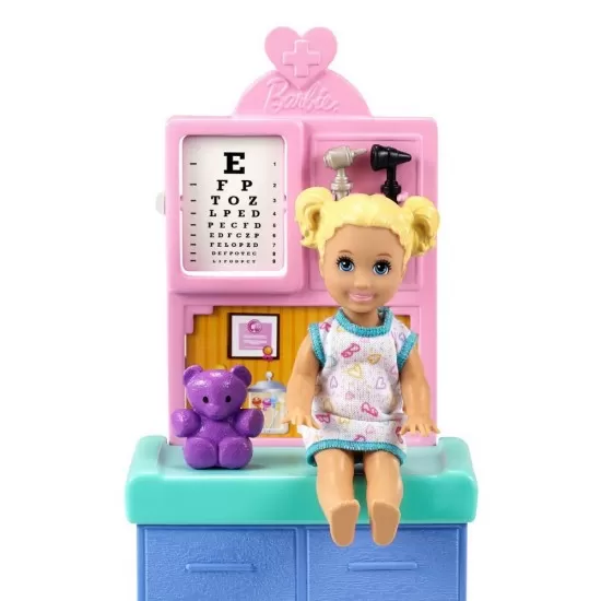 Set Barbie Cariere cu papusa doctor pediatru satena Set Barbie Cariere cu papusa doctor pediatru satena