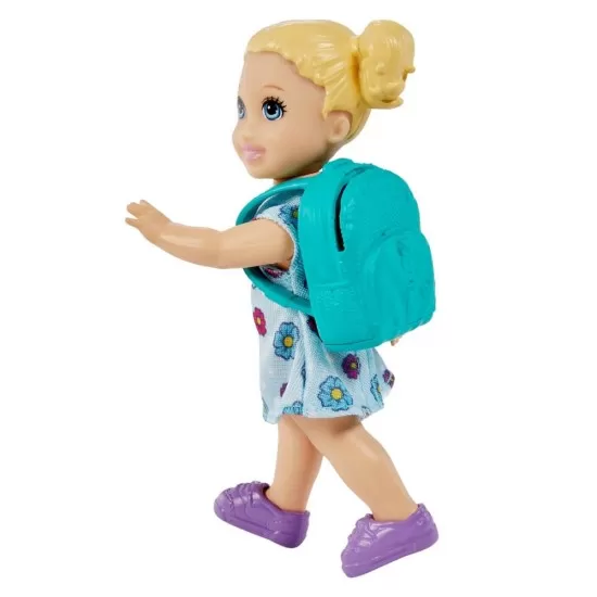 Set de joaca Barbie Cariere - Papusa bruneta profesoara cu mobilier