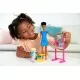 Set de joaca Barbie Cariere - Papusa bruneta profesoara cu mobilier