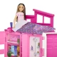 Casa de papusi Barbie pliabila cu 4 zone si accesorii Casa de papusi Barbie pliabila cu 4 zone si accesorii
