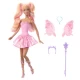 Papusa Barbie Color Change zana magica cu par blond Papusa Barbie Color Change zana magica cu par blond