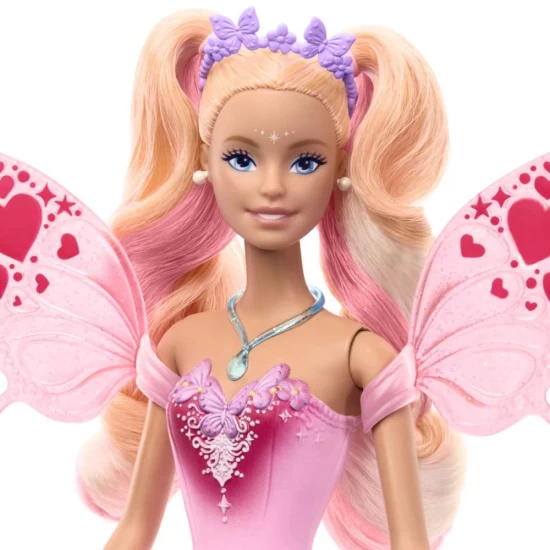 Papusa Barbie Color Change zana magica cu par blond Papusa Barbie Color Change zana magica cu par blond