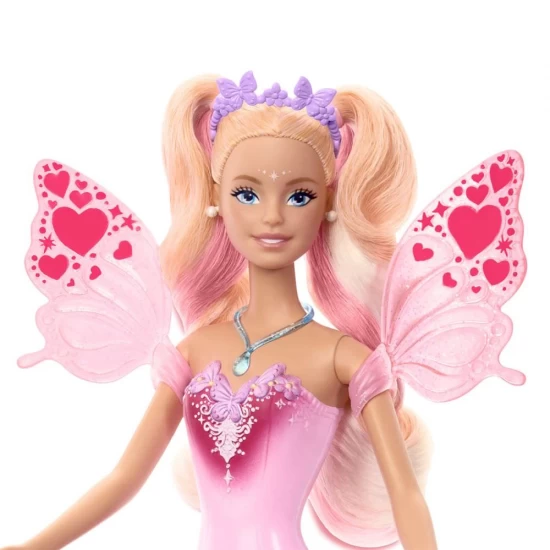 Papusa Barbie Color Change zana magica cu par blond Papusa Barbie Color Change zana magica cu par blond