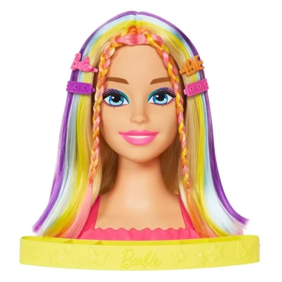 Bust papusa Barbie Color Reveal Deluxe Beauty Model Bust papusa Barbie Color Reveal Deluxe Beauty Model