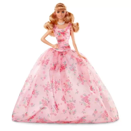 Papusa Barbie de colectie aniversara 60 ani - La multi ani Papusa Barbie de colectie aniversara 60 ani - La multi ani
