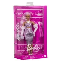 Papusa Barbie Deluxe Style cu par mov