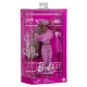 Papusa Barbie Deluxe Style cu salopeta roz si par impletit Papusa Barbie Deluxe Style cu salopeta roz si par impletit