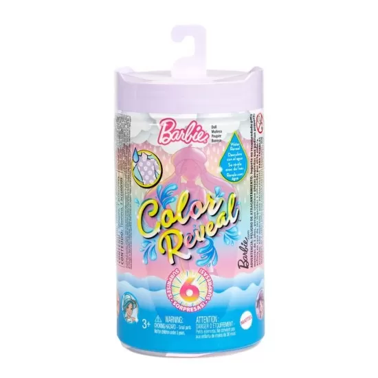 Papusa Barbie Chelsea Descopera Culoarea - Tinuta de ploaie Papusa Barbie Chelsea Descopera Culoarea - Tinuta de ploaie