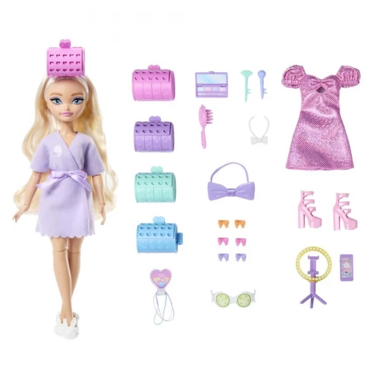 Papusa Barbie Dream Besties Malibu cu accesorii fashion Papusa Barbie Dream Besties Malibu cu accesorii fashion