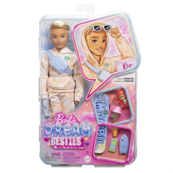 Papusa Ken Barbie Dream Besties cu accesorii Papusa Ken Barbie Dream Besties cu accesorii