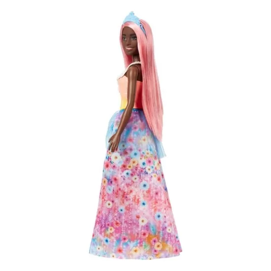 Papusa Barbie Dreamtopia printesa cu par corai Papusa Barbie Dreamtopia printesa cu par corai