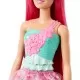 Papusa Barbie Dreamtopia printesa cu par roz
