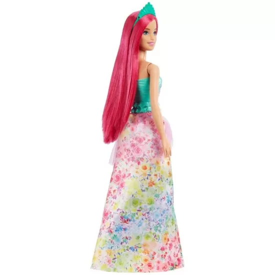 Papusa Barbie Dreamtopia printesa cu par roz