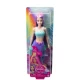Papusa sirena cu par mov si coada mov Barbie Dreamtopia 