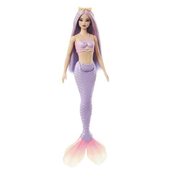 Papusa sirena cu par si coada mov Barbie Dreamtopia Papusa sirena cu par si coada mov Barbie Dreamtopia