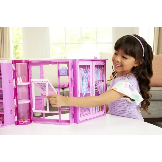 Set de joaca Barbie - Dulapul de vis cu accesorii