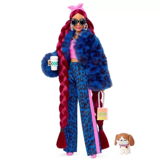 Papusa Barbie Extra cu par roscat Papusa Barbie Extra cu par roscat