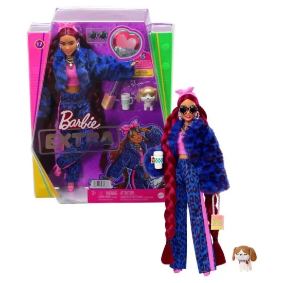 Papusa Barbie Extra cu par roscat Papusa Barbie Extra cu par roscat