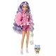 Papusa Barbie Extra Style cu par creponat