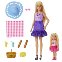 Set papusi Barbie si Chelsea Family and Friends 