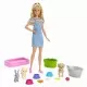 Set de joaca Barbie Family papusa cu animalute Set de joaca Barbie Family papusa cu animalute