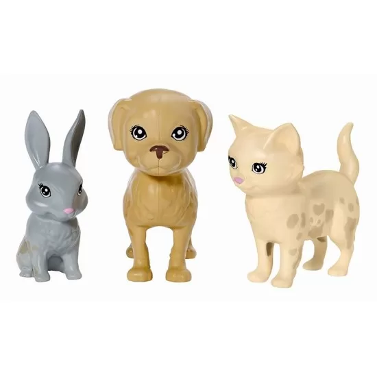 Set de joaca Barbie Family papusa cu animalute Set de joaca Barbie Family papusa cu animalute