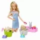 Set de joaca Barbie Family papusa cu animalute Set de joaca Barbie Family papusa cu animalute