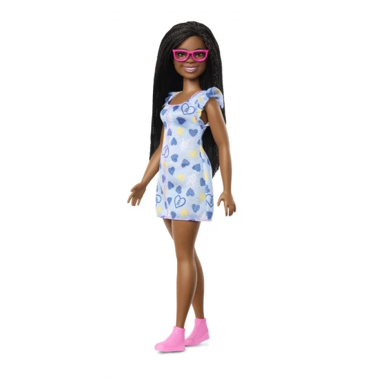 Papusa Barbie Fashionistas bruneta cu sindrom Down Papusa Barbie Fashionistas bruneta cu sindrom Down