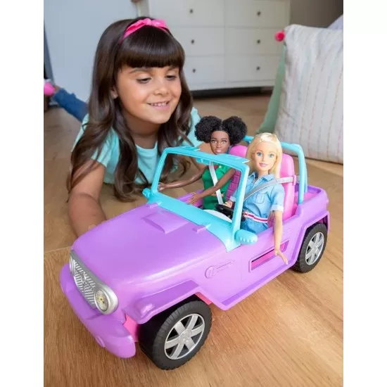 Masina de teren Barbie Masina de teren Barbie
