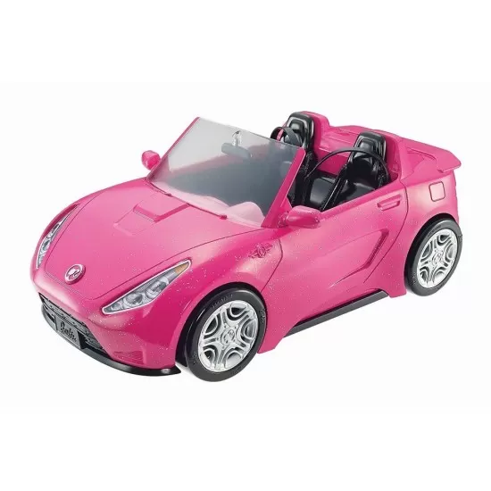 Masina decapotabila a papusii Barbie Masina decapotabila a papusii Barbie