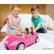 Masina decapotabila a papusii Barbie Masina decapotabila a papusii Barbie