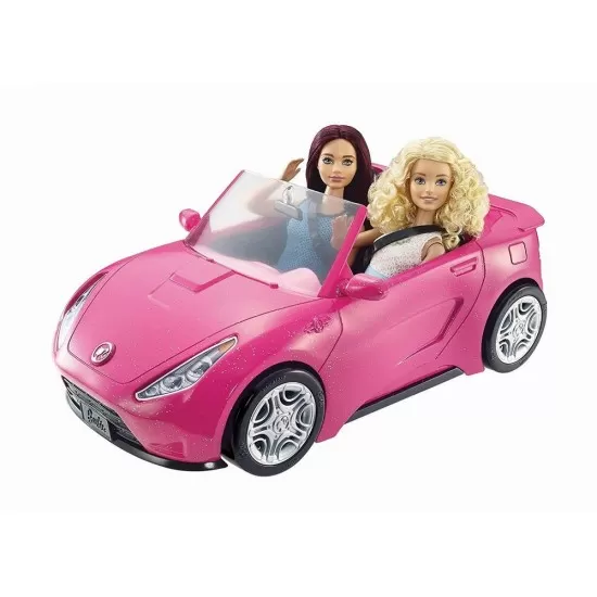 Masina decapotabila a papusii Barbie Masina decapotabila a papusii Barbie