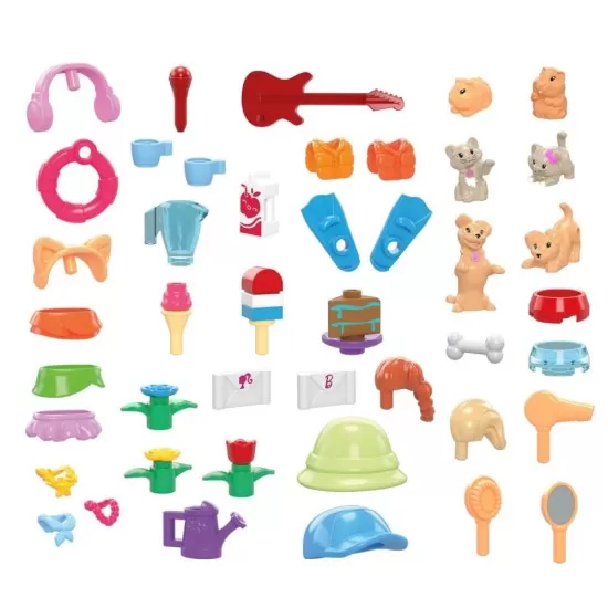 Set de joaca Barbie Mega Bloks Dreamhouse Color Reveal Set de joaca Barbie Mega Bloks Dreamhouse Color Reveal