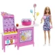 Set de joaca papusa Barbie Malibu cu accesorii - Barbie Mysteries Detectivi pe Plaja