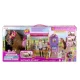 Set de joaca Barbie Mysteries cu calut si grajd