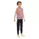Papusa Barbie baiat Fashionistas cu maiou cu imprimeu cu fulgere Papusa Barbie baiat Fashionistas cu maiou cu imprimeu cu fulgere