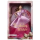 Papusa Barbie Birthday Wishes satena cu rochie roz Papusa Barbie Birthday Wishes satena cu rochie roz